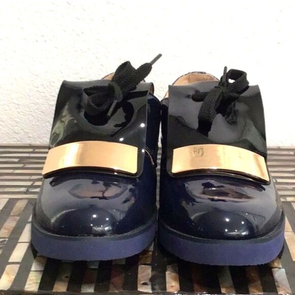 Baldi “Sayre” Patent Loafer Shoes New without box - Picture 4 of 7